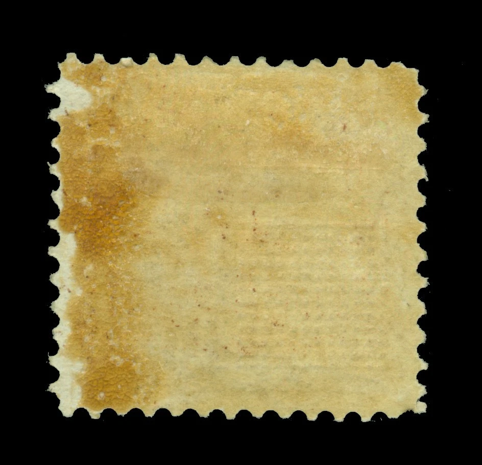 US 1869 Post Rider 2c brown Scott # 113 mint MH VF-XF centering - Image 2 of 2