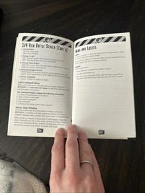 Sega CD Manual Only Third World War W/Reg Card