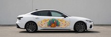 Thanksgiving Turkey Car Decals Side Decal Both Sides Holiday