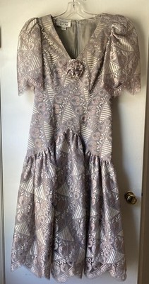 Vintage The Gilbert s for Tally New York Lace Dress