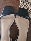 Express Women's Wrap X Ankle Strap Sandals 2.5" Block Heels Shoes Black Sz 9 — photo 7