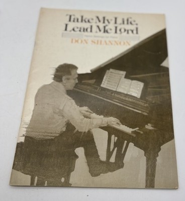 Take My Life Lead Me Lord Don Shannon 1982 Piano Hymn Book Broadman Press