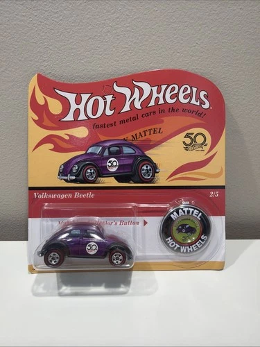 Redline Hot Wheels 50th Anniversary Volkswagen Beetle A49