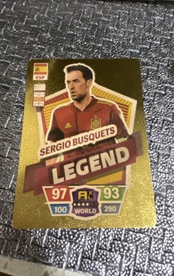 2022 Panini Adrenalyn XL FIFA World Cup Qatar 2022 - Legend Sergio Busquets #26