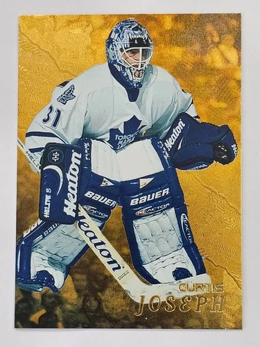 1998 CURTIS JOSEPH IN THE GAME ITG NHL HOCKEY CARD # 284 TORONTO MAPLE LEAFS