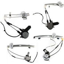 Power Window Regulator Set For 1994-1997 Honda Accord Front Rear Wmotor 4pcs