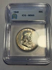 1948 Franklin Half Dollar MS65 ICG Toned Looks FBL!