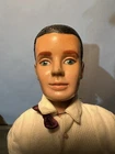 Vintage 1960s Tuxedo Ken Doll Flocked Hair Straight Legs Non-Twist Waist Japan