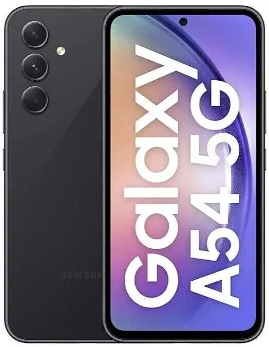 TOTALMENTE NUEVO Samsung Galaxy A54 5G A546U 128 GB Desbloqueado de fábrica - Impresionante Grafito Foto 3 de 4