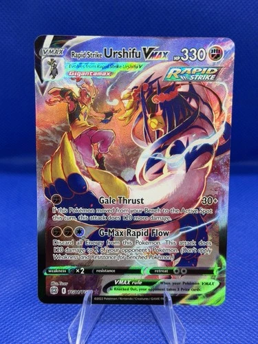 Rapid Strike Urshifu VMAX Ultra Rare TG21/TG30 Brilliant Stars Holo