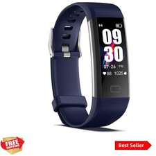16 Sports Modes Smart Fitness Tracker with Notifications -  Waterproof