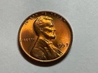 1957 P Lincoln Wheat Cent BU #1