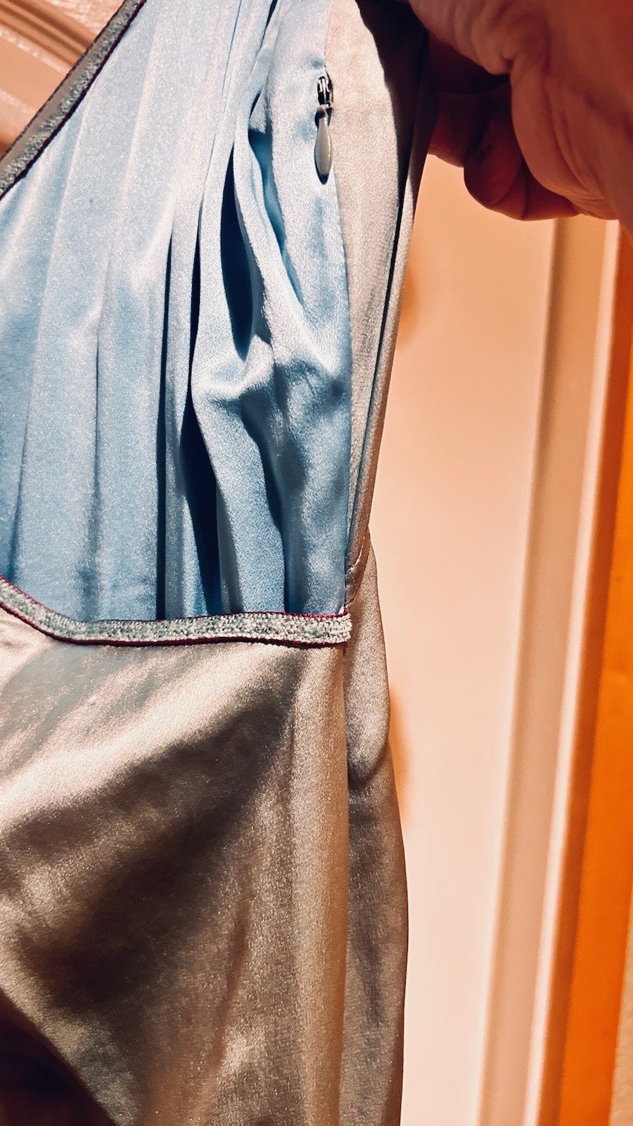 SAINT LAURENT Bellissimo abito in seta di YSL Made in France ??