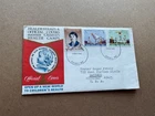 New Zealand 1969 FDC +Semi-Postal Health Stamp Set #B77-79 +Cricket Playing