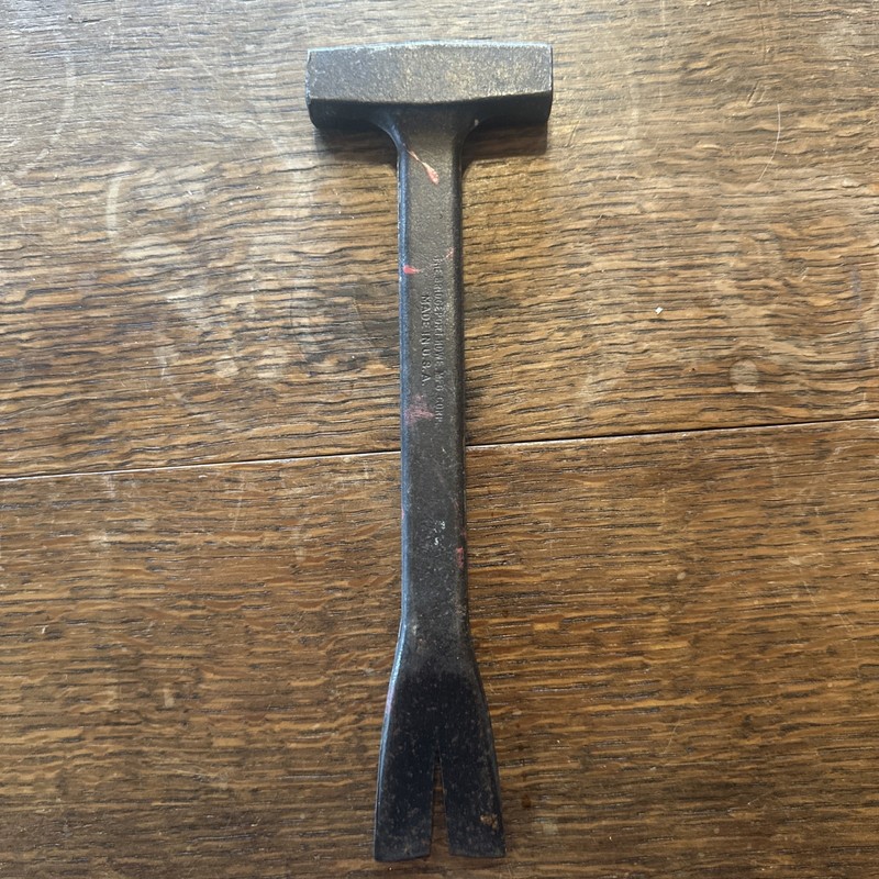Bridgeport Howe Crate Hammer The Hooker USA Warranted Tool Forged Steel
