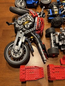 Lego Technic 6747 8051 8207 8291 8296 42022 Used Incomplete Bulk Parts 4 lb 8 oz