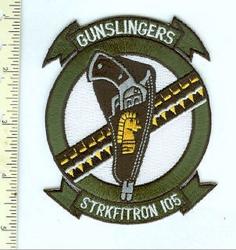 Military Patch US Navy VF / VFA -105 Gunslingers | eBay