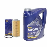 15W50 MotoröL Set API SL CF 5 Liter ÖLfilter SH429 FüR Mercedes E Klasse SL S