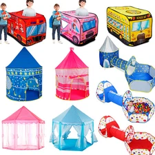 Kids Tent Outdoor Indoor Pop up Playhouse Tent for Boys Girls with Carry Bag