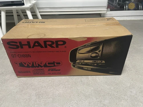 Vintage boombox Sharp qt/ch88n BOOMBOX GHETTOBLASTER