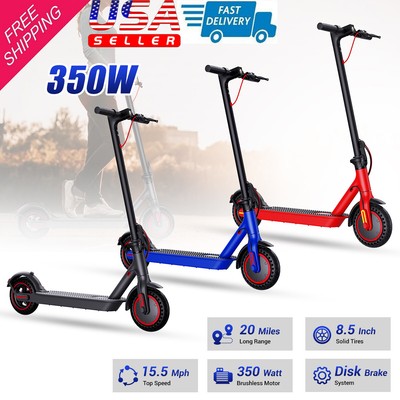 Rechargeable Folding Electric Scooter Adult Kick E-scooter Safe Urban Commuter