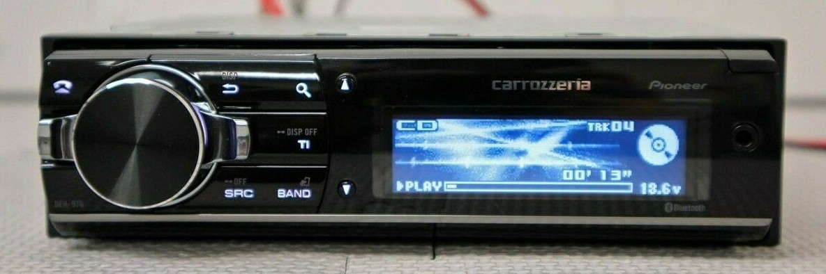 Pioneer Carrozzeria DEH-970 car audio 1DIN CD USB Bluetooth iPhone