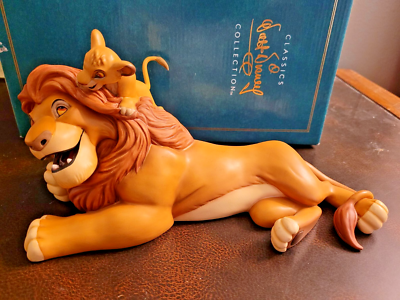 DISNEY ライオンキング　ムファサ&シンバフィギュア　　WDCC ディズニー WDCC ライオンキング シンバ ムファサ フィギュアリン