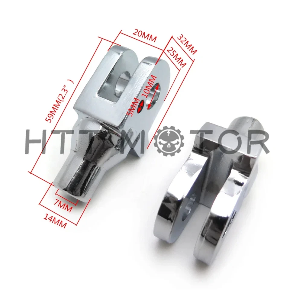 Clavijas para Triumph Rocket III todos los modelos Bonneville America Speedmast 2010-2014 Foto 2 de 4