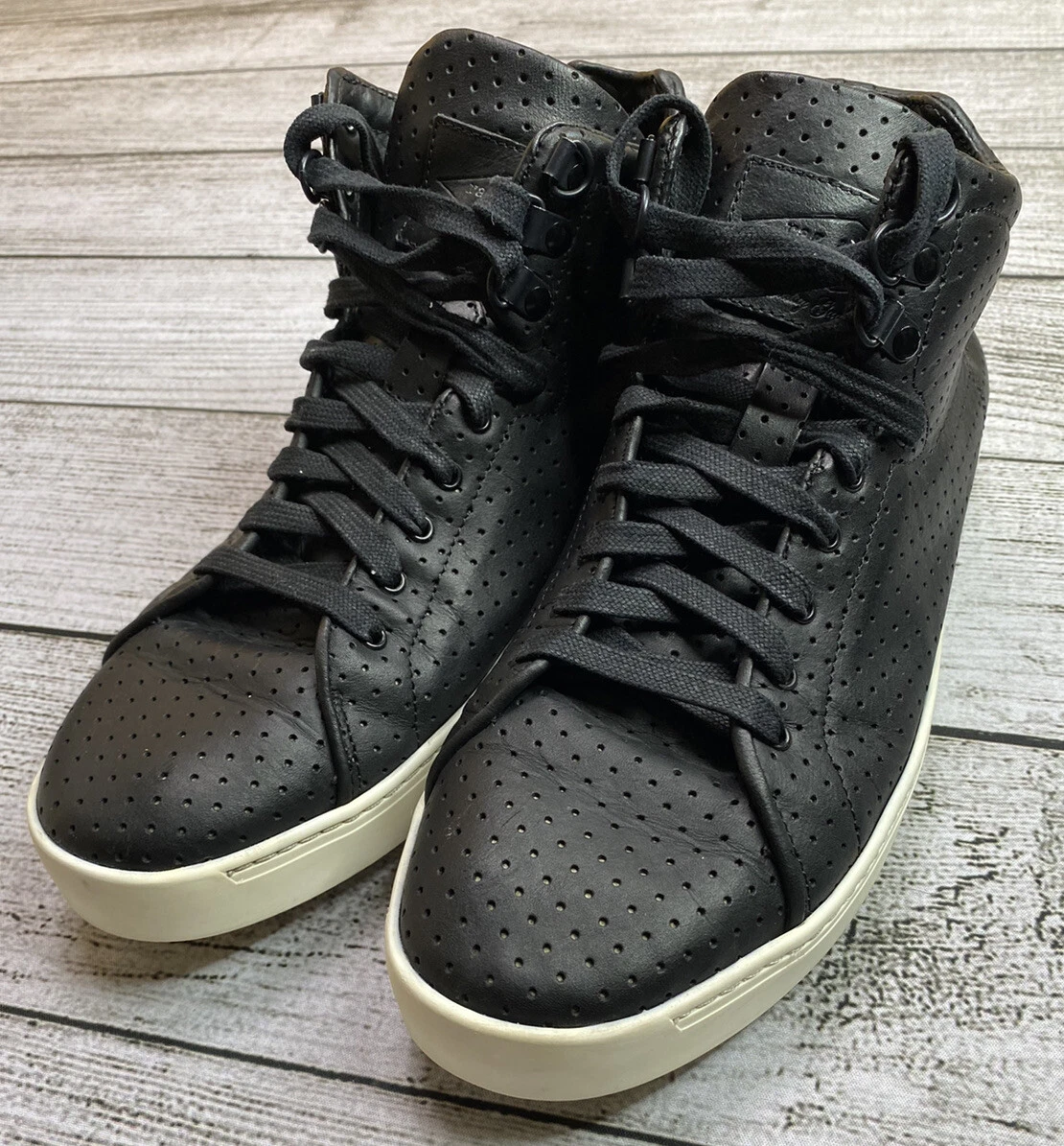 Rag and bone kent 2025 high top sneakers black