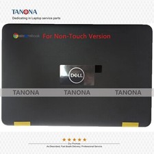 New 0T45KM For Dell Chromebook 11 3110 Non-Touch Rear Lid Top Back Cover Case