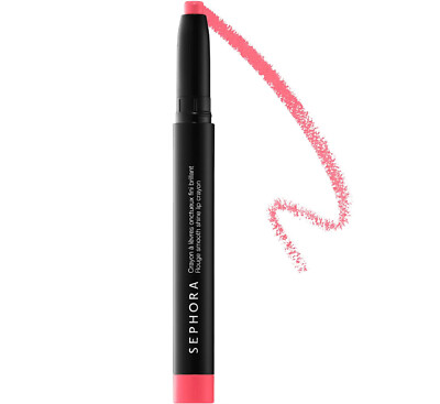 SEPHORA Rouge Smooth Shine Lip Crayon Lipstick 03 Lucky Charm 0.04 oz SEALED New