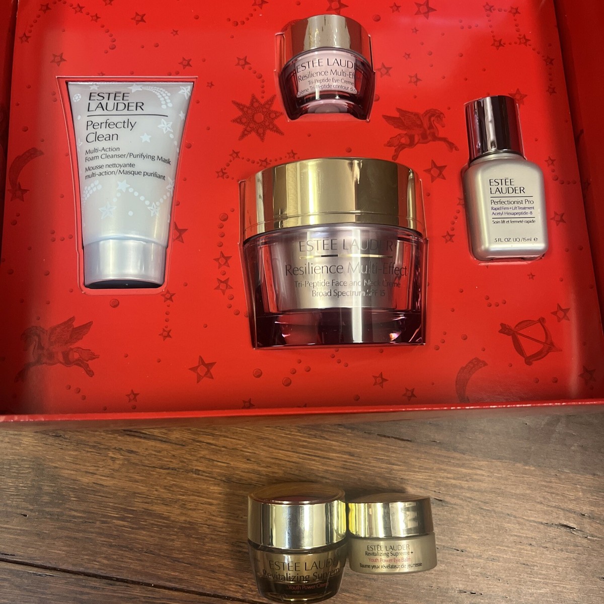 6-Pc ESTEE LAUDER The Radiance Routine Holiday Skincare Set/Power