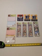 Vintage Mary Engelbreit Dimensional Stickers + Magnetic Notepads Lot of 9 New