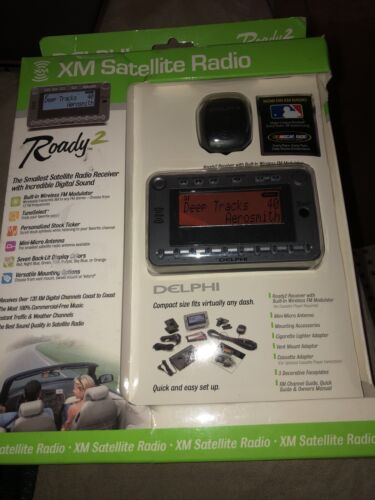 Delphi Roady 2 For XM Car &amp; Home Satellite Radio Receiver. Never been used   