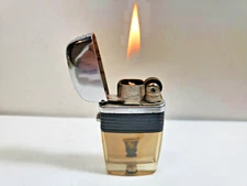 Working Vintage Scripto VU-Lighter RX Logo Insert  5985/22