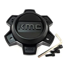 KMCs Black Center Cap for 6L KM727 Wrath KM535 Grenade Off-Road KM542 Impact