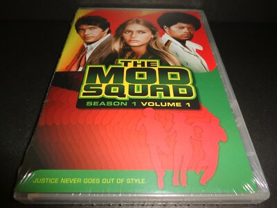 MOD SQUAD-Season 1 Vol 1-Young hippies must be undercover cops-13 Episodes--DVD