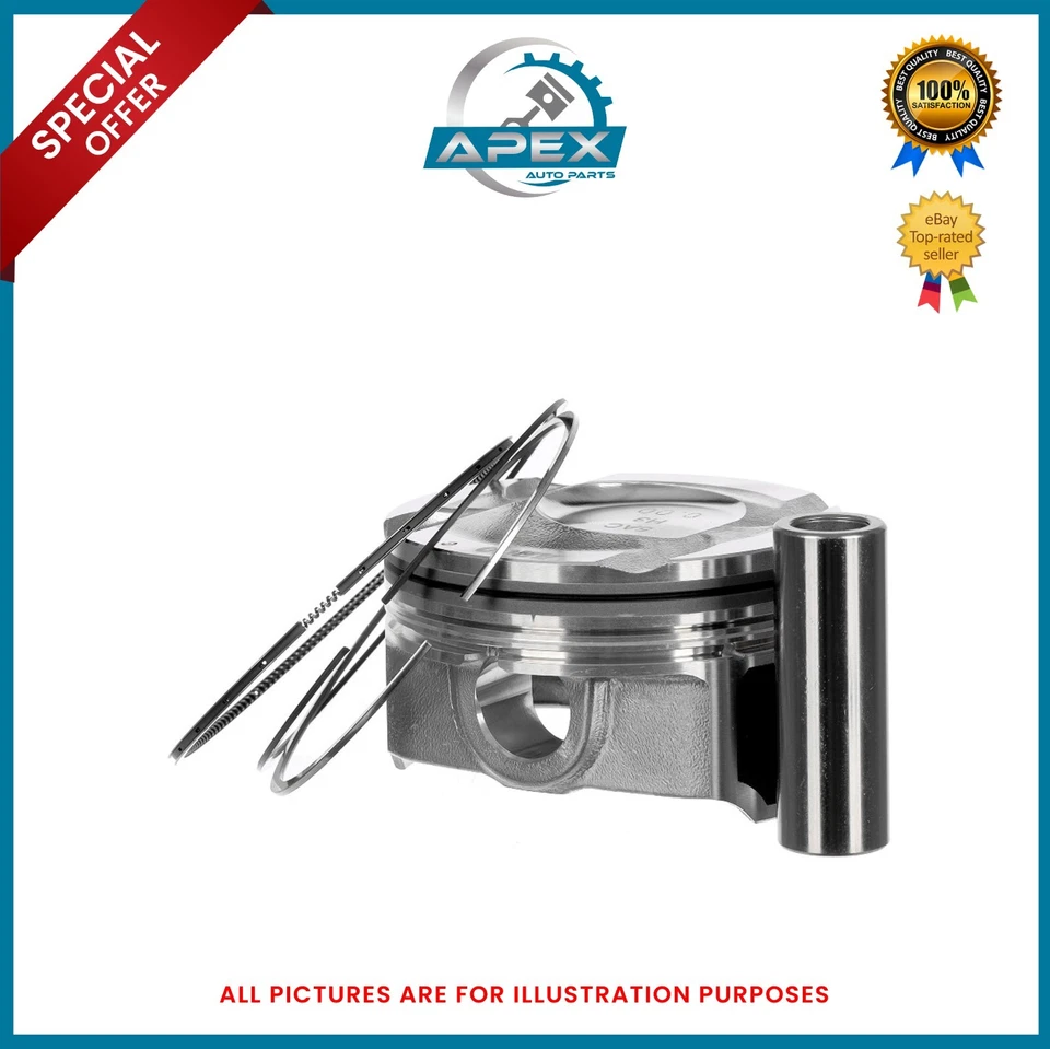 FITS i30 i40 SOUL RIO 1.6 PETROL G4FJ PISTON SIZE 0.50MM X4 23041-2B600 - Image 2 of 4