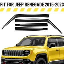 Rain Guards Vent Visors Shade for 2015-2023 Jeep Renegade
