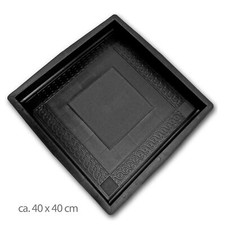 Schalungsform Plastikform Betongie&szlig;form r&ouml;mische Ornament Terrassenplatten 40x40
