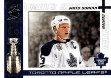2003-04 Pacific Quest for the Cup #96 Mats Sundin