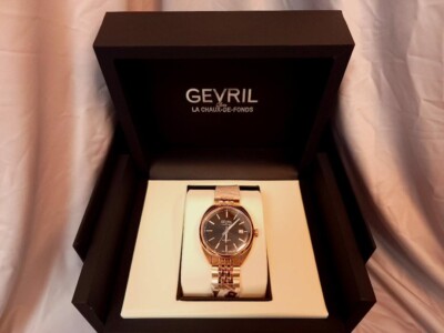 Gevril Five Points - Automatic - Rose Gold Band