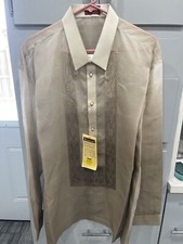 Barong Tagalog Barong Lumban For Men 2XL New With Tags