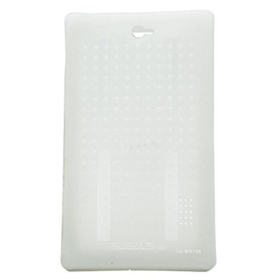 SDEALS Silicone Protective Anti-Slip Case for Tablet Phone & Tablet. Silver - Image 4 of 4