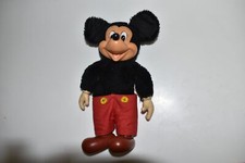 MICKEY MOUSE VINTAGE PLUSH APPLAUSE -WALT DISNEY PRODUCTIONS 9" 8" 7" LOT JWP1
