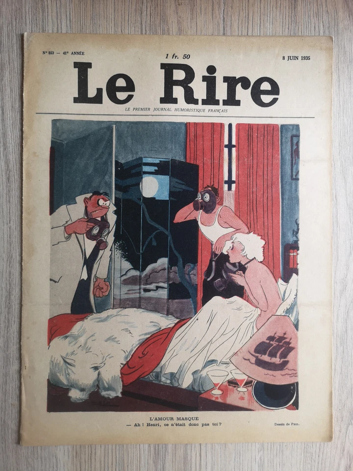 Le Rire n°953 du 8/06/1935; Journal humoristique E. Original - Photo 1/1