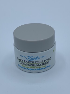 NEW Kiehl's Rare Earth Deep Pore Cleansing Masque 0.5oz/14ml