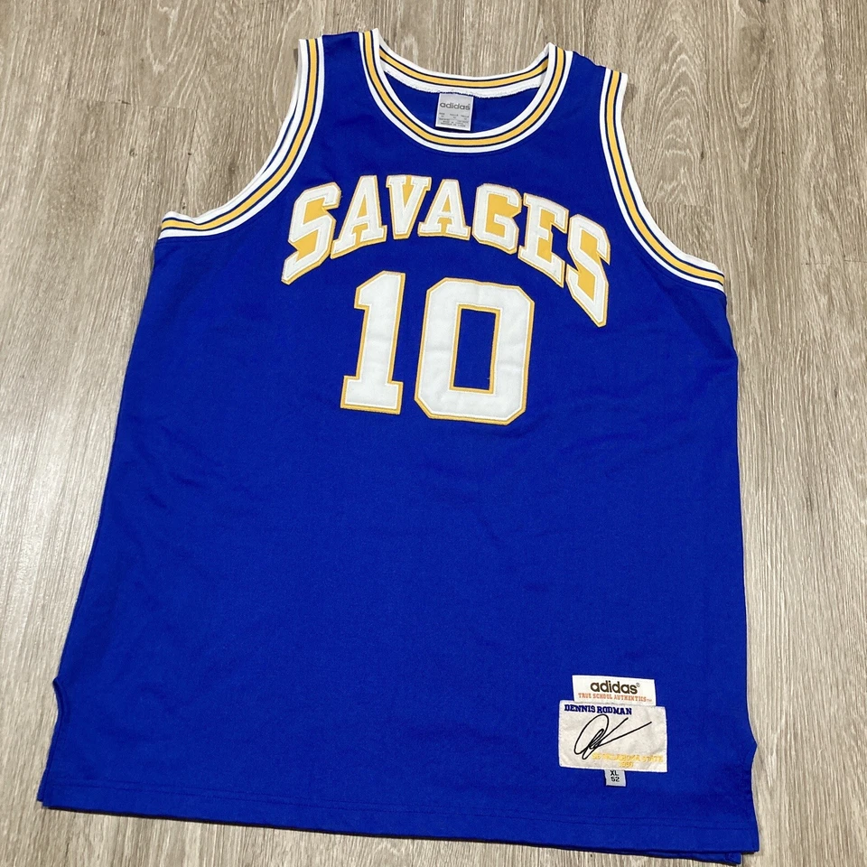 Camiseta Dennis Rodman 2XL 52 Savages #10 Southeastern Oklahoma State Game-day Tee Foto 3 de 4