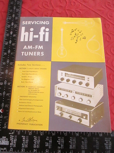 Servicing Hi-Fi AM FM Tuners - 1960 Great Book Howard W Sams C26 | eBay