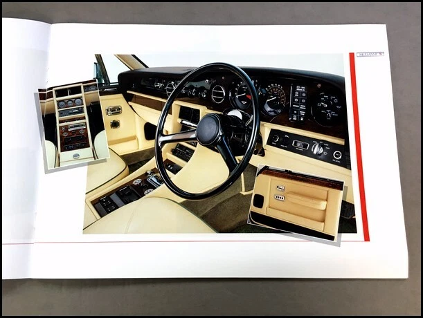 1988 1989 Bentley Sales Brochure Catalog Turbo R Mulsanne S Continental Eight - Image 4 of 4
